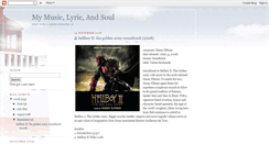 Desktop Screenshot of mymusicandlyric.blogspot.com