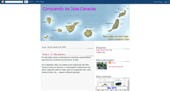Desktop Screenshot of conociendolasislascanarias.blogspot.com