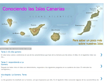 Tablet Screenshot of conociendolasislascanarias.blogspot.com