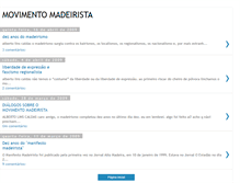 Tablet Screenshot of movimentomadeirista.blogspot.com