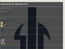 Tablet Screenshot of exalumnassjc.blogspot.com