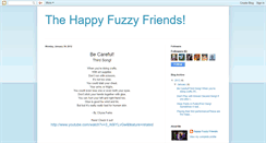 Desktop Screenshot of happyfuzzyfriends.blogspot.com