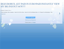 Tablet Screenshot of bigeurobuxcash.blogspot.com