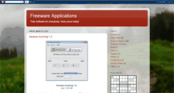 Desktop Screenshot of freewarestodownload.blogspot.com