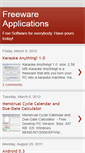 Mobile Screenshot of freewarestodownload.blogspot.com