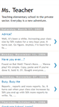 Mobile Screenshot of ms-teacher.blogspot.com