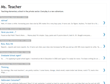 Tablet Screenshot of ms-teacher.blogspot.com