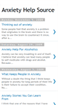 Mobile Screenshot of anxietyhelpsource.blogspot.com