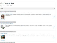 Tablet Screenshot of opo-anane-rek.blogspot.com