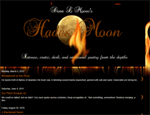 Tablet Screenshot of hadesmoonpoetry.blogspot.com