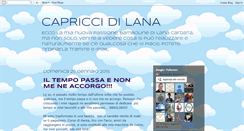 Desktop Screenshot of capriccidilana.blogspot.com