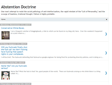 Tablet Screenshot of abstentus.blogspot.com