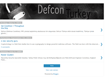 Tablet Screenshot of defcon-turkey.blogspot.com