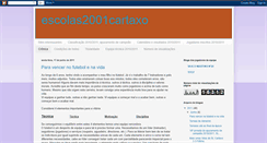 Desktop Screenshot of escolas2001cartaxo.blogspot.com