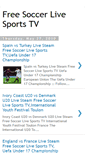 Mobile Screenshot of freesoccerlivesportstv.blogspot.com