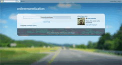 Desktop Screenshot of onlinemonetization.blogspot.com