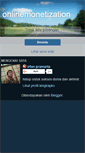Mobile Screenshot of onlinemonetization.blogspot.com