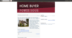 Desktop Screenshot of homebuyerpowerhour.blogspot.com