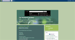 Desktop Screenshot of imstumped-recipes.blogspot.com