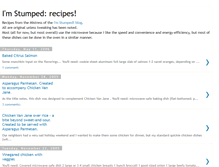 Tablet Screenshot of imstumped-recipes.blogspot.com