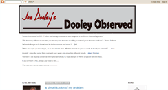 Desktop Screenshot of dooleyobserved.blogspot.com