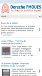 Mobile Screenshot of derechofmoues.blogspot.com