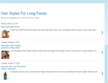 Tablet Screenshot of hairstylesforlongfaces.blogspot.com