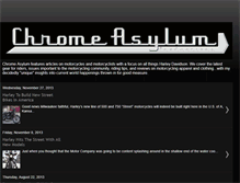 Tablet Screenshot of chromeasylum.blogspot.com