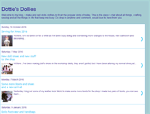 Tablet Screenshot of dottiesdolls.blogspot.com