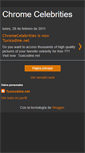 Mobile Screenshot of chromecelebrities.blogspot.com