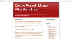 Desktop Screenshot of circolorossellimilano.blogspot.com