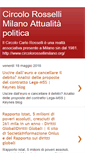 Mobile Screenshot of circolorossellimilano.blogspot.com