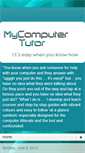 Mobile Screenshot of mycomputertutorstepbystep.blogspot.com