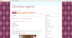 Desktop Screenshot of christinasfestligekager.blogspot.com