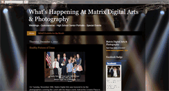 Desktop Screenshot of matrixdigitalarts.blogspot.com