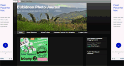 Desktop Screenshot of bukidnonphotojournal.blogspot.com