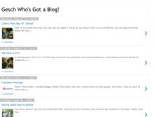Tablet Screenshot of geschblog.blogspot.com