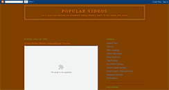 Desktop Screenshot of popular-net-videos.blogspot.com