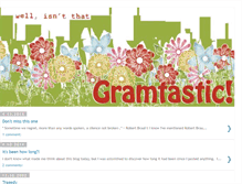 Tablet Screenshot of gramtastic.blogspot.com