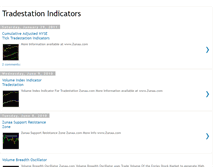 Tablet Screenshot of electronictrading-indicator.blogspot.com