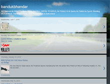 Tablet Screenshot of bandukbhandar.blogspot.com