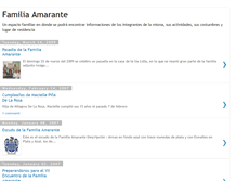 Tablet Screenshot of familia-amarante.blogspot.com