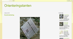 Desktop Screenshot of orienteringstanten.blogspot.com