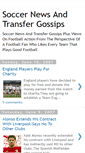 Mobile Screenshot of daily-soccer-news.blogspot.com