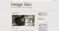 Desktop Screenshot of designelixir.blogspot.com