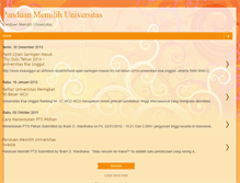 Tablet Screenshot of panduan-universitas.blogspot.com