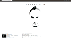 Desktop Screenshot of insantidad.blogspot.com