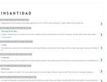 Tablet Screenshot of insantidad.blogspot.com