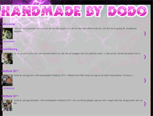 Tablet Screenshot of handmadebydodo.blogspot.com