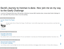 Tablet Screenshot of davidsjourneytoironman.blogspot.com